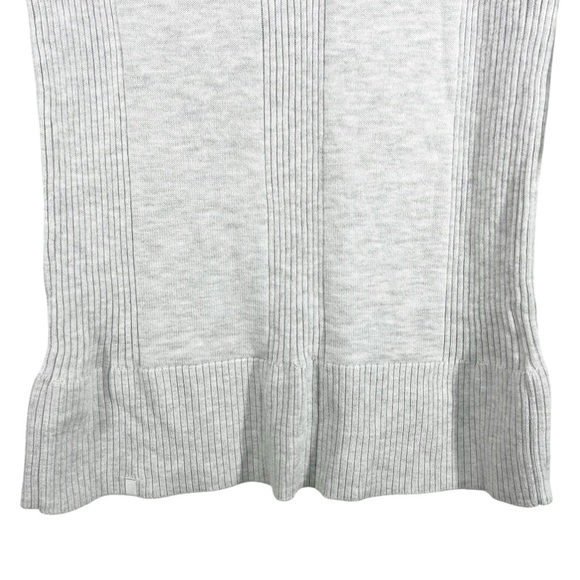 LULULEMON Grey "Keep it cozy dress" Fitted Knit stretch lightweight sweater 2 - Picture 10 of 10